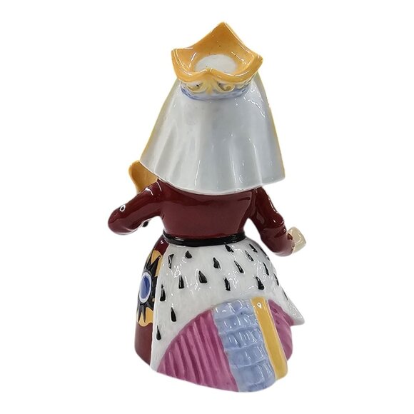 Department 56 Queen Of Hearts Porcelain Vintage Candle Crown Collections Snuffer - Picture 8 of 12